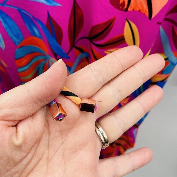 Bar III Womens Size Small Paradise In The Palms Adjustable Caftan Cover-Up $88 - Picture 5 of 8